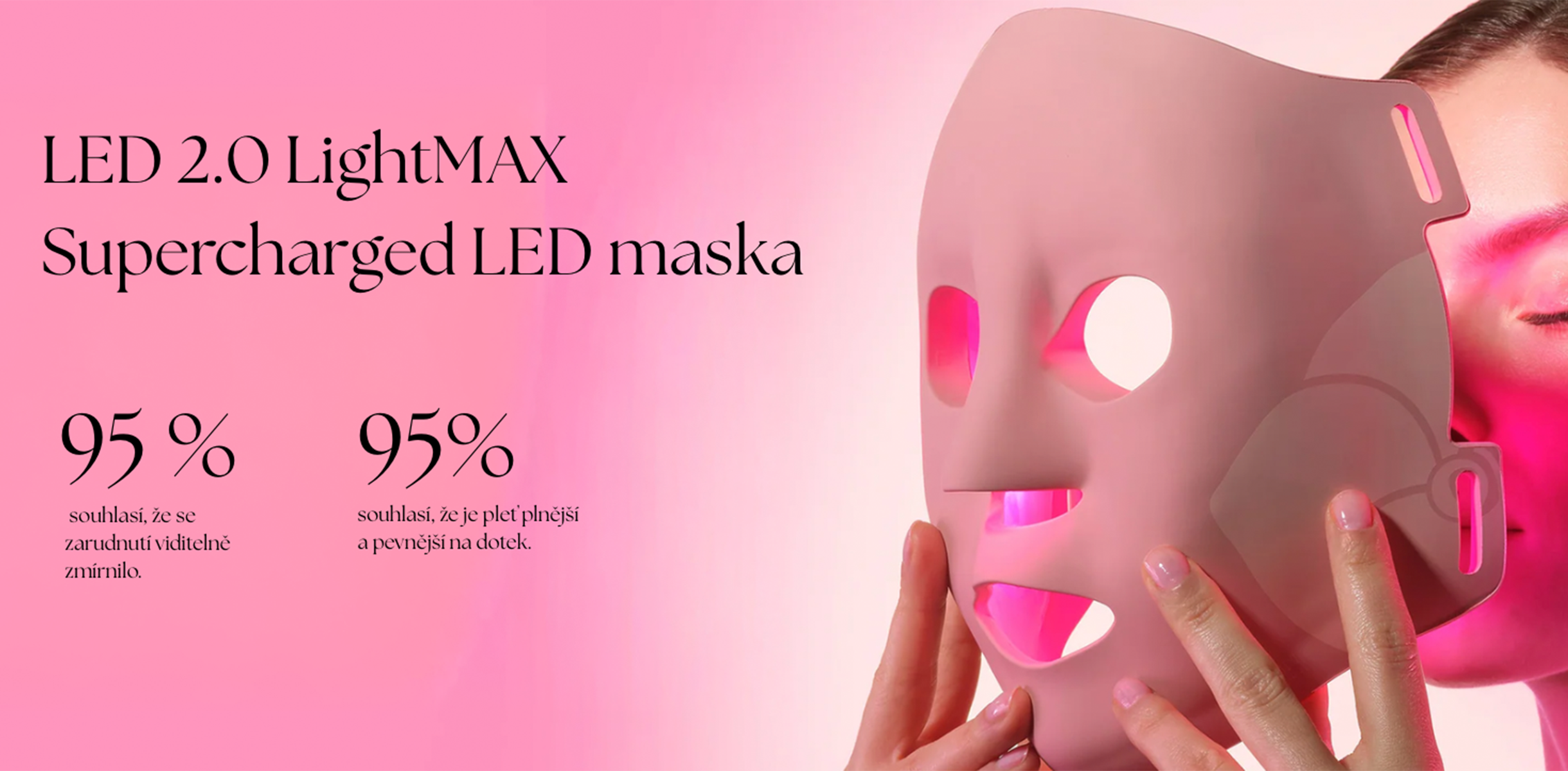 Desktop LED mask – CZ
